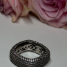 925 Sterling Silver CZ Ring Size 6