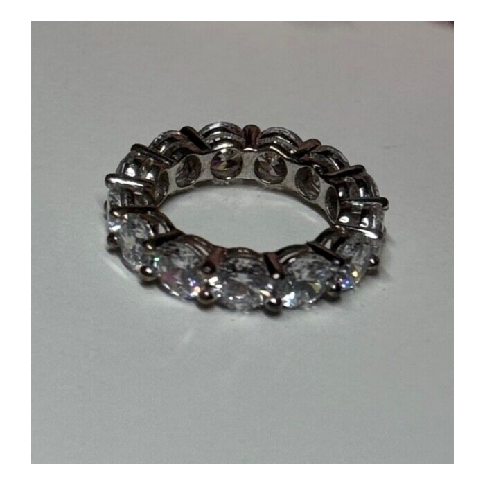 925 Sterling Silver CZ Ring Size 4