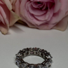 925 Sterling Silver CZ Ring Size 4
