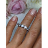 925 Sterling Silver CZ Ring Size 4