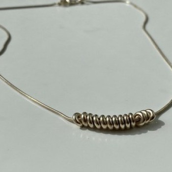 925 Sterling Silver Necklace Italy