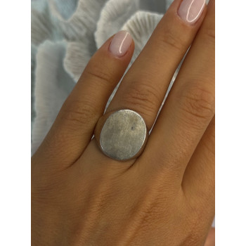 Vintage Art Deco 925 Sterling Silver Ring Size 6.5