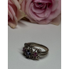 925 Sterling Silver Spinel Ring Size 6