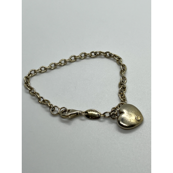 925 Sterling Silver Charles Garnier Heart Bracelet