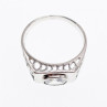 925 Sterling Silver CZ Men'S Ring Size 15.25