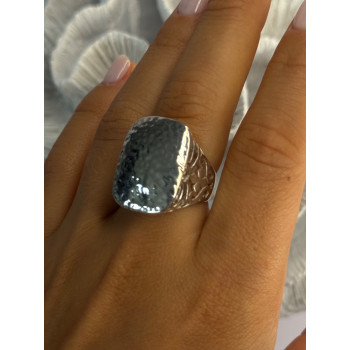 Vintage Filigree 925 Sterling Silver Ring Size 8