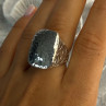 Vintage Filigree 925 Sterling Silver Ring Size 8
