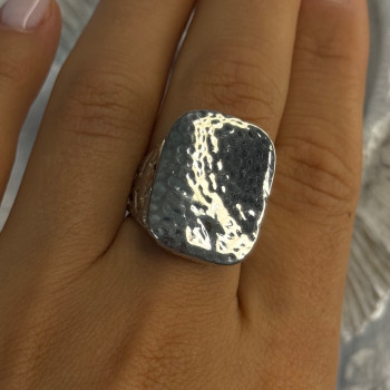Vintage Filigree 925 Sterling Silver Ring Size 8