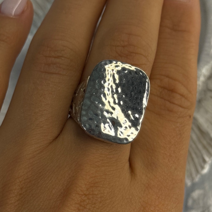 Vintage Filigree 925 Sterling Silver Ring Size 8