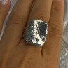 Vintage Filigree 925 Sterling Silver Ring Size 8