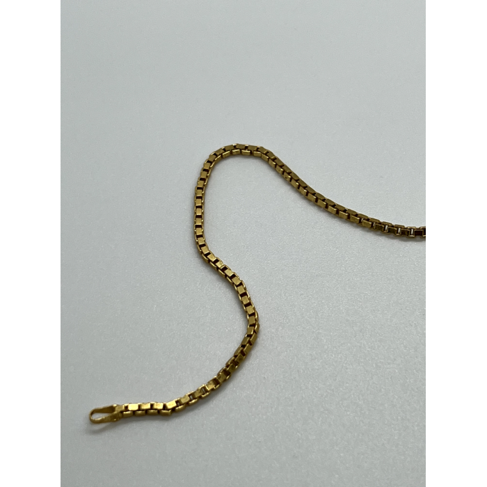 925 Sterling Silver Gold Plated Bracelet Italy