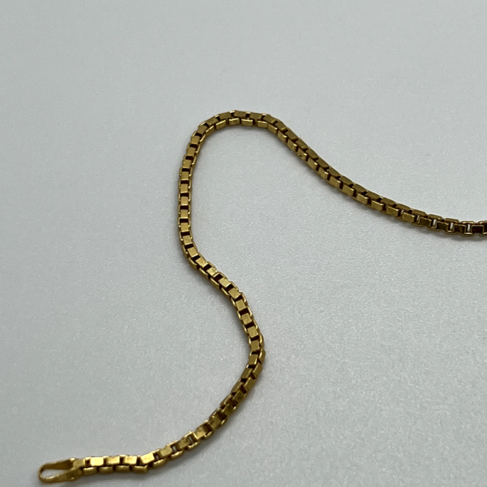 925 Sterling Silver Gold Plated Bracelet Italy