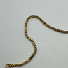 925 Sterling Silver Gold Plated Bracelet Italy