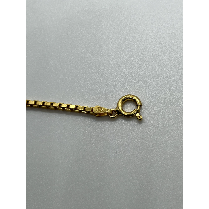 925 Sterling Silver Gold Plated Bracelet Italy