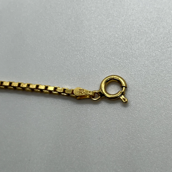 925 Sterling Silver Gold Plated Bracelet Italy