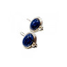 925 Sterling Silver Sodalite Earrings