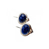 925 Sterling Silver Sodalite Earrings