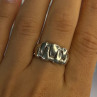 Unique Design 925 Sterling Silver Ring Size 8.5