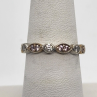925 Sterling Silver CZ Ring Size 7