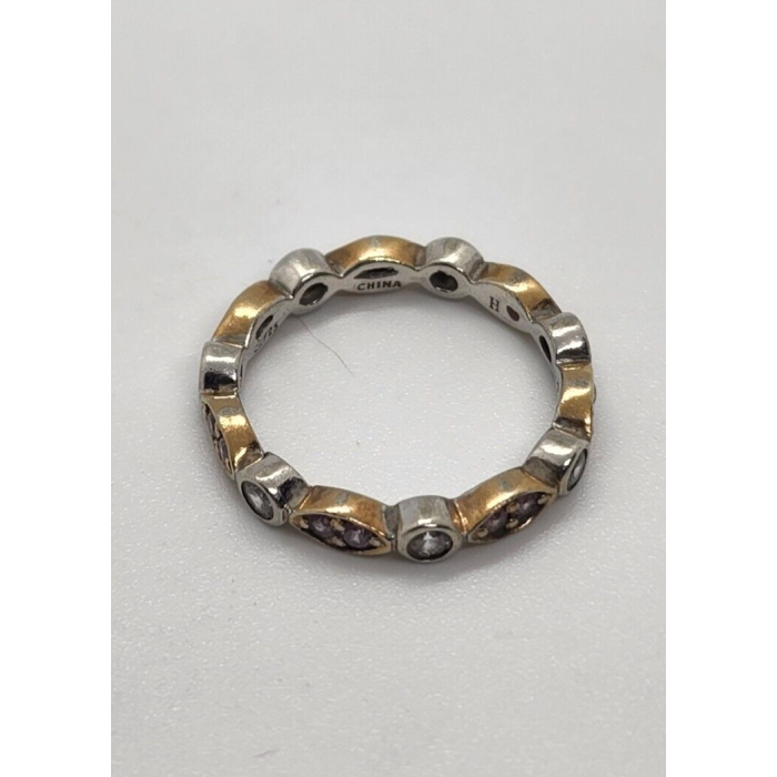 925 Sterling Silver CZ Ring Size 7