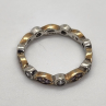 925 Sterling Silver CZ Ring Size 7