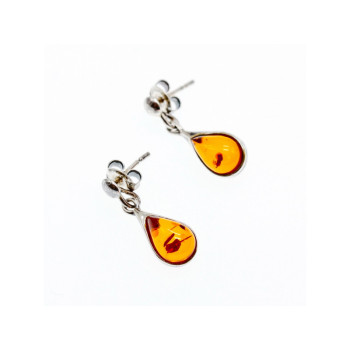 925 Sterling Silver Amber 