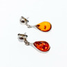 925 Sterling Silver Amber 