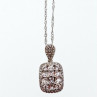 925 Sterling Silver CZ Chain With Pendant