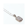 925 Sterling Silver CZ Chain with Pendant