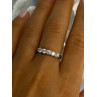 Paj 925 Sterling Silver White Topaz Ring Size 8