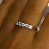 Paj 925 Sterling Silver White Topaz Ring Size 8