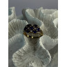 925 Sterling Silver Sapphire & Beryl Ring Size 8