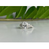 925 Sterling Silver CZ Ring Size 9