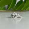925 Sterling Silver CZ Ring Size 9