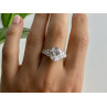 925 Sterling Silver CZ Ring Size 9