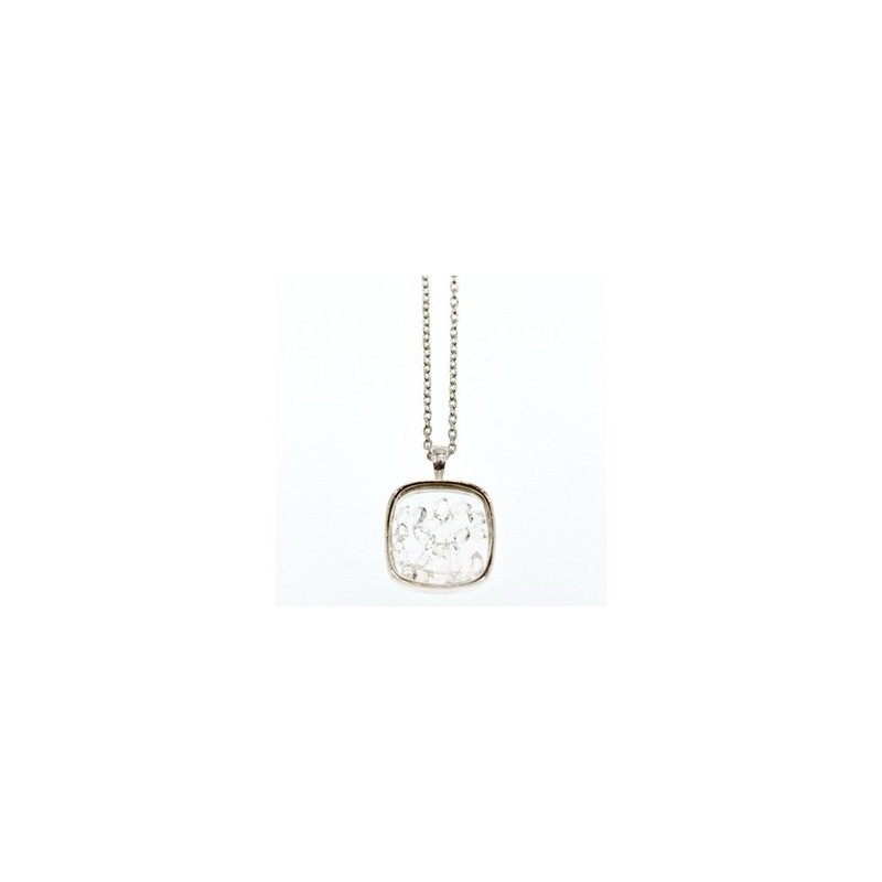 925 Sterling Silver CZ Chain with Pendant