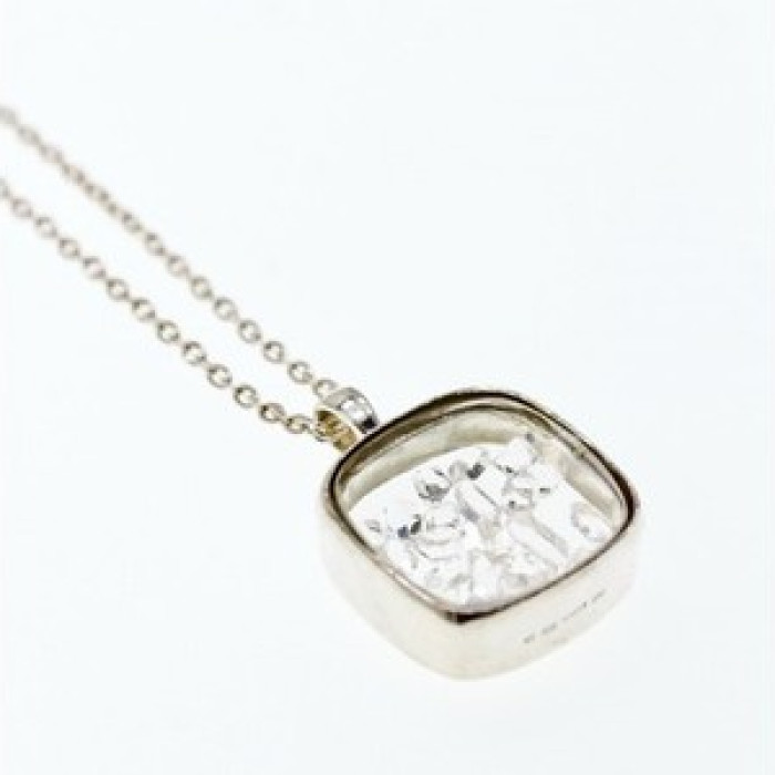 925 Sterling Silver CZ Chain With Pendant