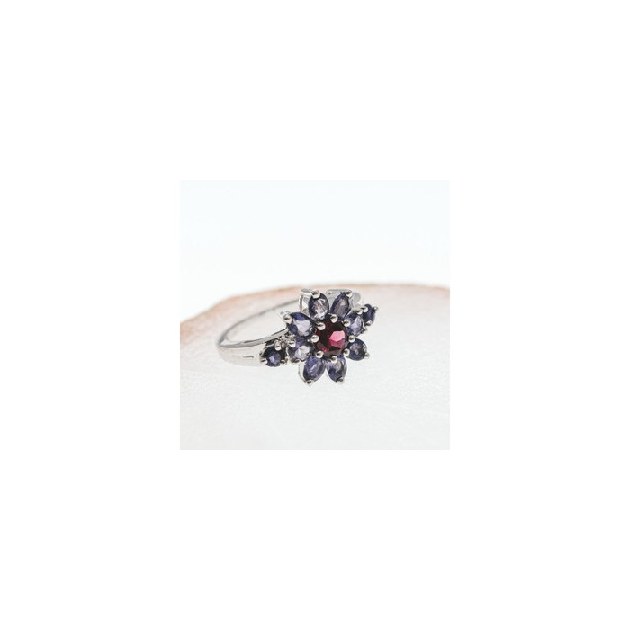 925 Sterling Silver Spinel & Tanzanite 
