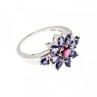 925 Sterling Silver Spinel & Tanzanite 