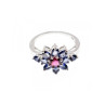 925 Sterling Silver Spinel & Tanzanite 