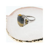 925 Sterling Silver Jasper & Citrine Ring Size 8