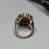 Vintage Cameo 925 Sterling Silver Ring Size 5