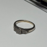 Jtw 925 Sterling Silver Sapphire Ring Size 7