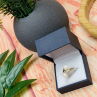 925 Sterling Silver Pearls Ring Size 7