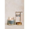 925 Sterling Silver Blue Agate Earrings