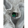 925 Sterling Silver Spinel & Beryl Ring Size 7.5