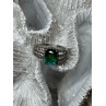 925 Sterling Silver Spinel & Beryl Ring Size 7.5