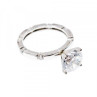 925 Sterling Silver CZ Ring Size 6