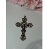 925 Sterling Silver Cross Length 2.3 In