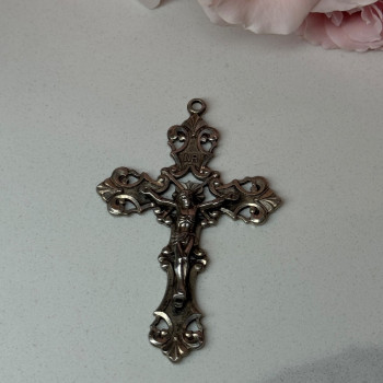 925 Sterling Silver Cross Length 2.3 In